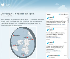 مصر اليوم - تغريدة من الفضاء لمناسبة العام الجديد 2013