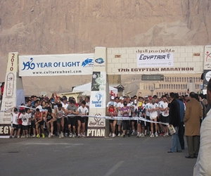   مصر اليوم - 350 متسابق من 23 دولة في مهرجان ماراثون الأقصر الدولي
