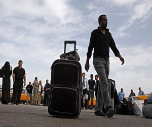   مصر اليوم - نصف مليون مسافر عبر معبر رفح خلال 2012