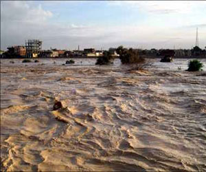 مصر اليوم - سيول في رأس مسلة وأبو رديس وعين سدر