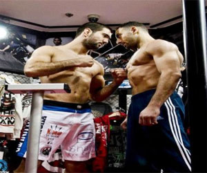 مصر اليوم - أمير إسماعيل يفوز على الكويتي أيوب الشمري في بطولة الفنون القتالية