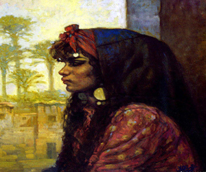   مصر اليوم - يسعد صباحك معرض للفنان عبد العال علي  يعبر عن المرأة الريفية 