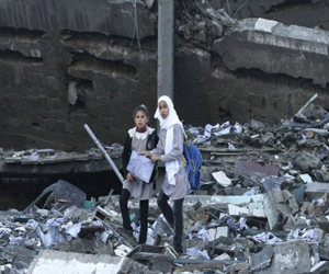 مصر اليوم - استئناف الدارسة في قطاع غزة بعد وقف إطلاق النار