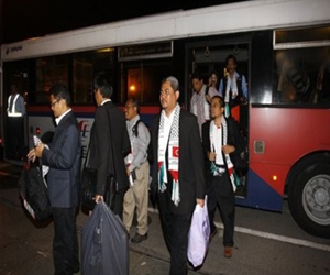 مصر اليوم - وفد اتحاد الصحافيين العرب يعبر إلى قطاع غزة