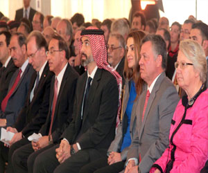   مصر اليوم - الملك عبد الله الثاني يفتتح الموقع الدائم للجامعة الألمانية الأردنية