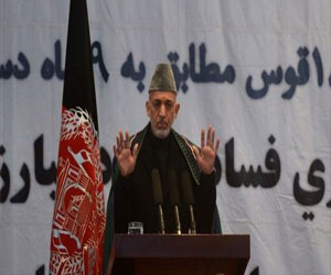   مصر اليوم - كرزاي: بعد مغادرة الأجانب سيزول الفساد في أفغانستان