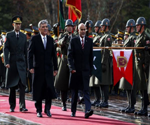   مصر اليوم - الرئيس التركي يلتقي رئيس المؤتمر العام الليبي