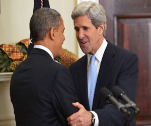   مصر اليوم - أوباما يختار جون كيري وزيرًا جديدًا للخارجية