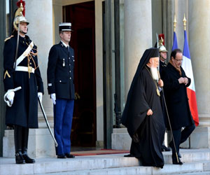   مصر اليوم - الرئيس الفرنسي يستقبل بطريرك الروم الأرثوذكس في باريس الأربعاء