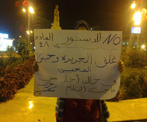   مصر اليوم - مكملين في المنصورة تدعو إلى التصويت برفض الدستور