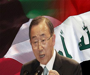   مصر اليوم - بان كي مون يدعو العراق إلى الإسراع في تجاوز الخلافات مع الكويت