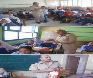 مصر اليوم - أمن القاهرة يعقد ندوات تثقيفية إلى طلبة المدارس