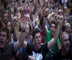   مصر اليوم - المئات يتظاهرون في إسبانيا احتجاجًا على إجراءات التقشف