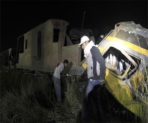   مصر اليوم - وزير الدفاع يتفقد مصابي حادث قطار البدرشين