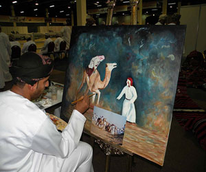 مصر اليوم - معرض للخيل والإبل والتراث في مسقط