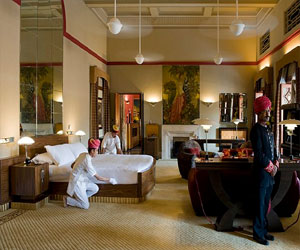   مصر اليوم - فندق يومايد بهوان بالاس يُجسد سحر الهند من مقر المهراجا