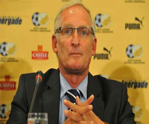   مصر اليوم - أيجوسوند :بعض لاعبي جنوب أفريقيا المباراة كبيرة عليهم