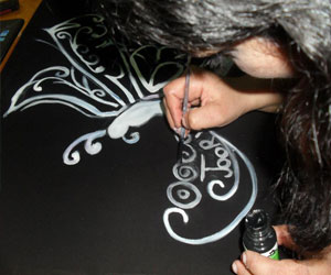 مصر اليوم - أسماء مشعل لـمصراليوم: البانتير لملابس كاللوحات الفنية