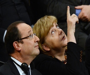   مصر اليوم - ميركل وأولاند يوافقان على زيادة التكامل الأوروبي