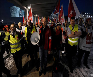   مصر اليوم - تجدد الإضرابات في مطارين ألمانيين وإلغاء أكثر من مئة رحلة