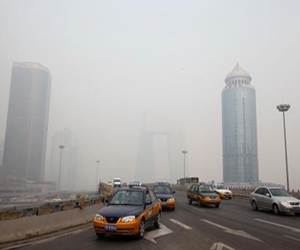   مصر اليوم - الصين تصدر التحذير الأزرق بسبب الضباب الكثيف