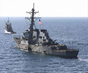   مصر اليوم - المدمرة يو إس إس كول تعود إلى أميركا بعد 9 أشهر