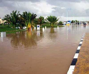 مصر اليوم - السيول تقطع الاتصالات عن سانت كاترين لليوم الرابع