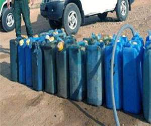   مصر اليوم - ضبط 750 لتر سولار مدعم قبل تهريبه إلي قطاع غزة