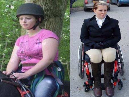   مصر اليوم - راكبة الخيل لورا كوارد تطالب بتعويض لإصابتها بالشلل