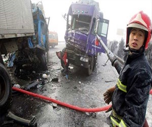   مصر اليوم - مقتل 26 شخصًا جراء انفجار شاحنة مفرقعات في الصين