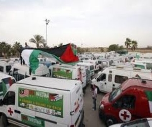   مصر اليوم - قافلة أميال من الابتسامات 19 تصل غزَّة السبت عبر رفح