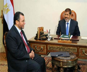 مصر اليوم - الرئاسة المصرية تنفي خطبة نجل مرسي لابنة قنديل