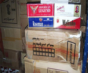   مصر اليوم - ضبط 21 ألف علبة سجائر مقلدة في حوزة سائق في البحيرة