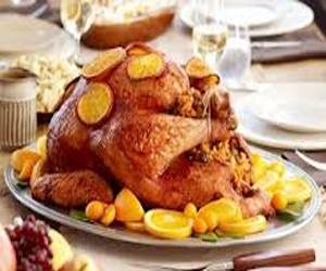   مصر اليوم - ديك رومى بالبرتقال والخلطة