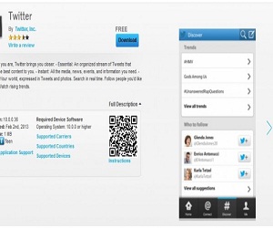   مصر اليوم - تحديث لتطبيق تويتر على منصّة بلاك بيري