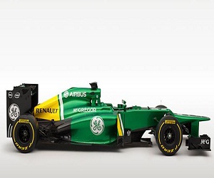 مصر اليوم - كاترهام يكشف عن سي تي 03 قبل التجارب بقليل