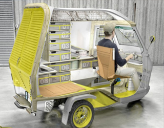   مصر اليوم - مركبة ثلاثية العجلات توفر عناء الفنادق والمطاعم