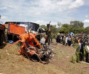   مصر اليوم - مقتل 53 شخصًا إثر حادث تصادم في زامبيا