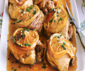   مصر اليوم - أفخاذ الدجاج بالبرتقال