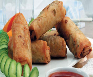   مصر اليوم - سبرينج رولز بالسمك