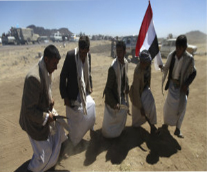 مصر اليوم - أنصار الانتفاضة الشعبية في اليمن يحتفلون بذكراها الثانية