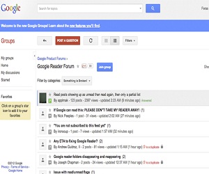   مصر اليوم - مشاكل في خدمة غوغل ريدر تؤثر على كل التطبيقات المرتبطة بها