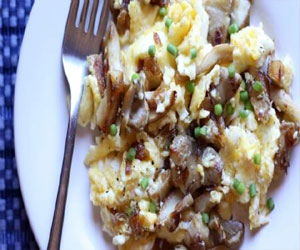   مصر اليوم - بيض بالمشروم والجبن