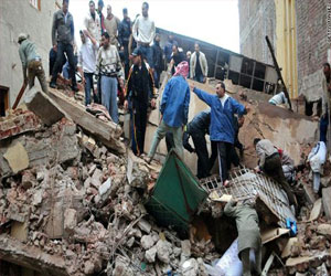   مصر اليوم - الحرية والعدالة يطالب بمحاسبة المسؤولين عن انهيار العقارات