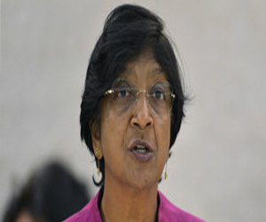   مصر اليوم - بيلاي: المجتمع الدولي متردد ازاء التدخل في سورية