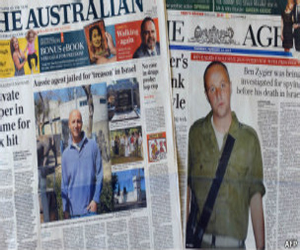   مصر اليوم - تقرير استرالي: العميل اكس ربما سرب اسرارا تخص الموساد