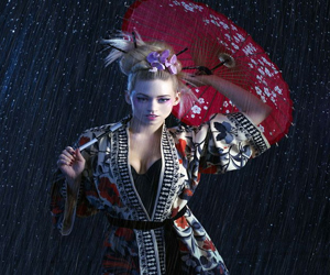   مصر اليوم - كيمبرلي وايت تظهر مرونة جسدها في حملتها الإعلانية Yu-Be اليابانية