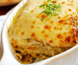   مصر اليوم - لازانيا الثمار البحرية