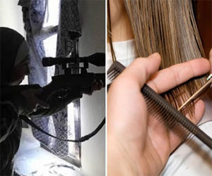 مصر اليوم - مصففة شعرسورية قبل الثورة وقناصة حلب الأولى بعدها