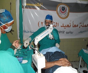   مصر اليوم - إبصار تستكمل حملة معًا نعيد النور بـ 65 عملية في العريش